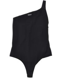 Off-White c/o Virgil Abloh - 'off Stamp' One-piece Swimsuit - Lyst