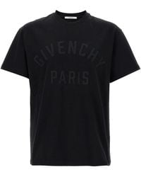 Givenchy - Paris' T-Shirt - Lyst