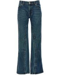 Y. Project - 'evergreen Hook And Eye' Jeans - Lyst