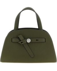 Tory Burch - Romy Small Bauletto With Metal Logo Detail - Lyst
