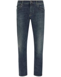 Dolce & Gabbana - Used Effect Jeans - Lyst