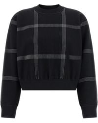 Pleats Please Issey Miyake - 'crossing Knit' Sweater - Lyst