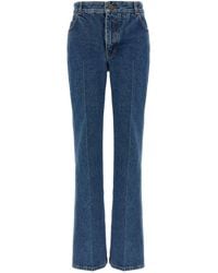 Balmain - Embroidery Jeans - Lyst