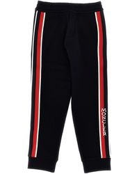 Moncler - Joggers With Contrast Bands - Lyst