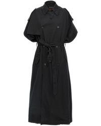 Balenciaga - Stole Trench Coat - Lyst
