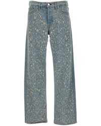 sunflower - Used Effect Detail Jeans - Lyst