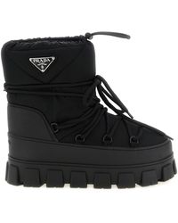 Prada - Re-nylon Ankle Boots - Lyst