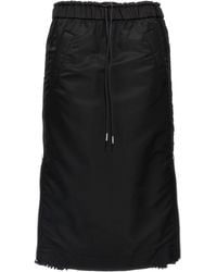 Sacai - Cargo Skirt - Lyst