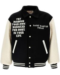 SAINT Mxxxxxx - 'varsity' Bomber Jacket - Lyst