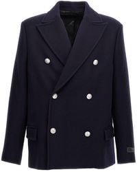 Balmain - Double-Breasted Coats - Lyst