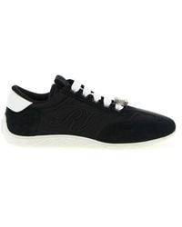 Roger Vivier - Viv Low Sneaker With Crystal Buckle - Lyst