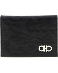 Ferragamo - 'Revival Gancio' Card Holder - Lyst