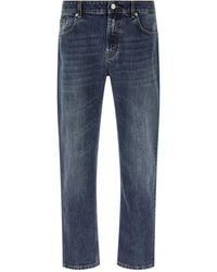 Department 5 - Jeans With Back Logo Patch - Lyst