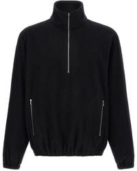 Ssstein - Half-Zip Wool And Cashmere Pullover - Lyst