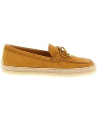 Tod's - 'gomma Rafia 92k' Loafers - Lyst