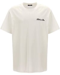 Balmain - ' Signature' T-shirt - Lyst