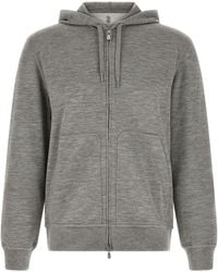 Brunello Cucinelli - Cashmere And Silk Hoodie - Lyst