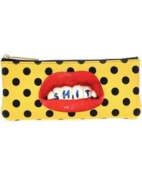 Seletti - 'shit' Semens X Toiletpaper Clutch - Lyst