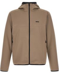 BOSS - 'litewear' Hooded Jacket - Lyst