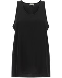 Brunello Cucinelli - 'monile' Silk Top - Lyst