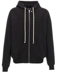 Rick Owens - Hoodie With Metal Hardware - Lyst