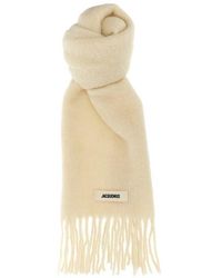 Jacquemus - L Sciarpe Bianco-Donna - Lyst