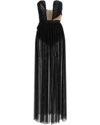 Nensi Dojaka - 'Corsetto Draped Gown' Dress - Lyst