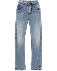 Brunello Cucinelli - 'straight Leg Mid Rise' Jeans - Lyst