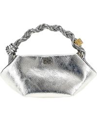 Ganni - 'bou Bag Mini Metallic' Handbag - Lyst