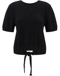 Ganni - Bare Back Sweater - Lyst
