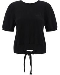 Ganni - Bare Back Sweater - Lyst