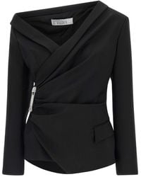 GIUSEPPE DI MORABITO - Asymmetrical Blazer - Lyst