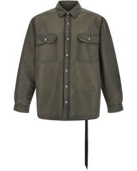 Rick Owens - Jumbo Outershirt Jacket - Lyst