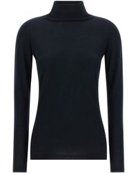 Fabiana Filippi - Cashmere And Silk Turtleneck Sweater - Lyst