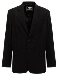Y. Project - Blazer 'Pinched Logo' - Lyst
