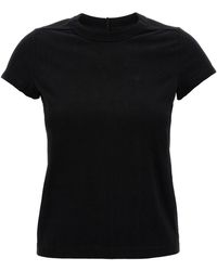 Rick Owens - T-Shirt "Cropped Level Tee" - Lyst