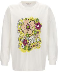 Martine Rose - 'festival Flower' T-shirt - Lyst