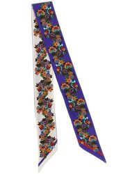 Etro - Floral Printed Scarf - Lyst