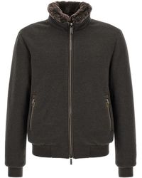 Moorer - 'bellati-mrw' Bomber Jacket - 'acqua' Line - Lyst