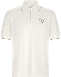 Brunello Cucinelli - Techno Piquet Polo Shirt - Lyst