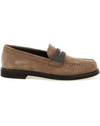Brunello Cucinelli - 'precious Clamp' Loafers - Lyst