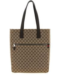 Gucci - Gg Canvas Shoulder Bag - Lyst