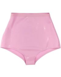 Maison Margiela - Latex High Waist Briefs - Lyst