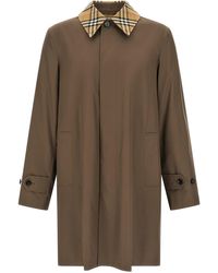 Burberry - 'tottenham' Car Coat - Lyst