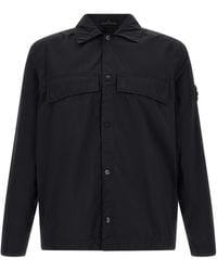 Stone Island - 'badge Ghost' Overshirt - Lyst