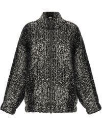 Nude - Bouclé Bomber Jacket - Lyst