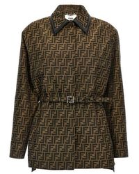 Fendi - Giacca Ff - Lyst
