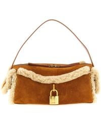 Balmain - Pulse Crossbody Bag With Padlock Detail - Lyst