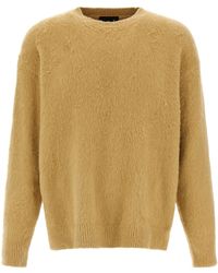 Roberto Collina - Shearling Cotton Sweater - Lyst