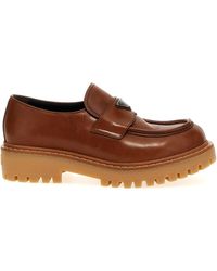 Prada - 'Double Chocolate' Loafers - Lyst